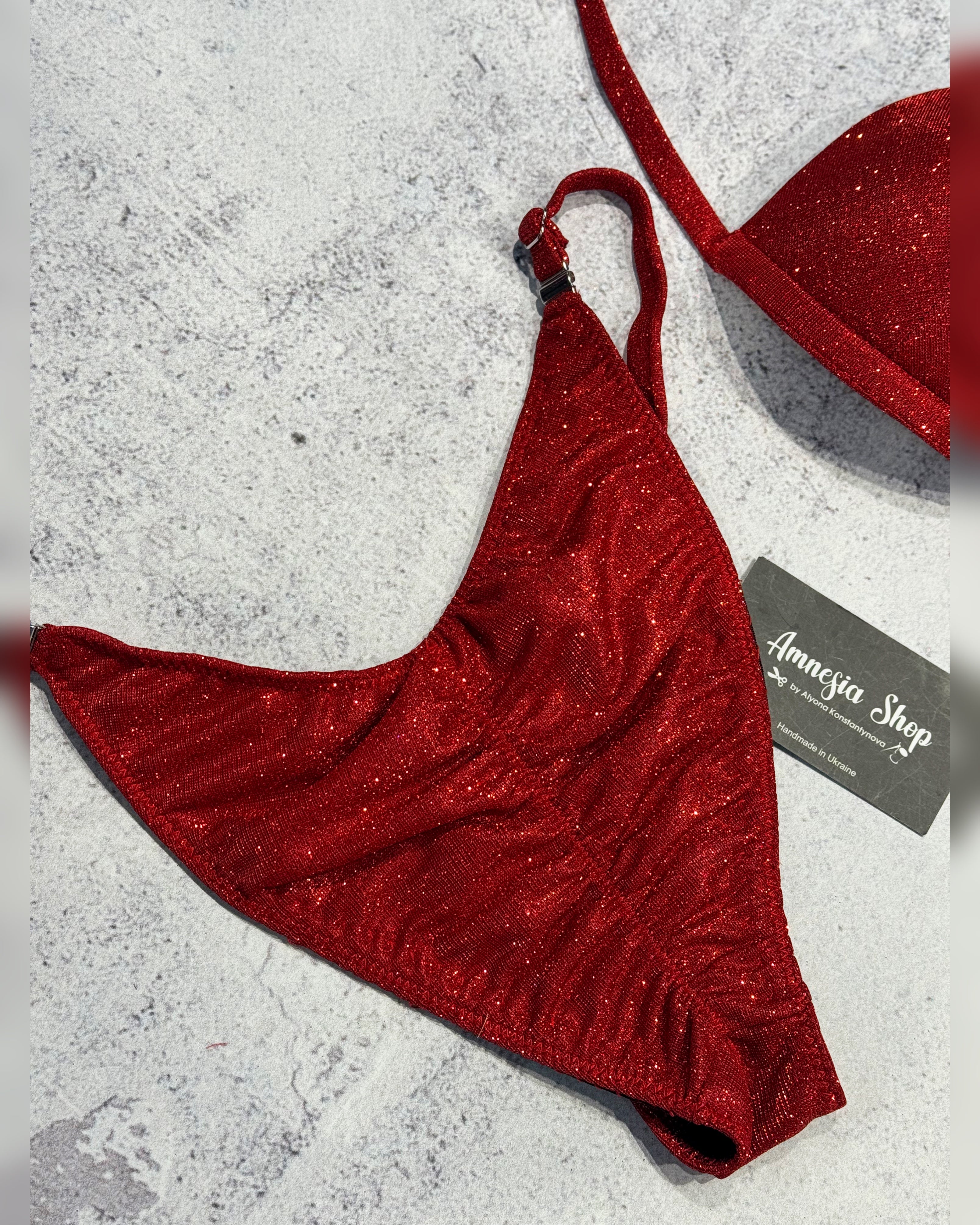 Red Base Fit Model Bikini Suit, Posing Competition