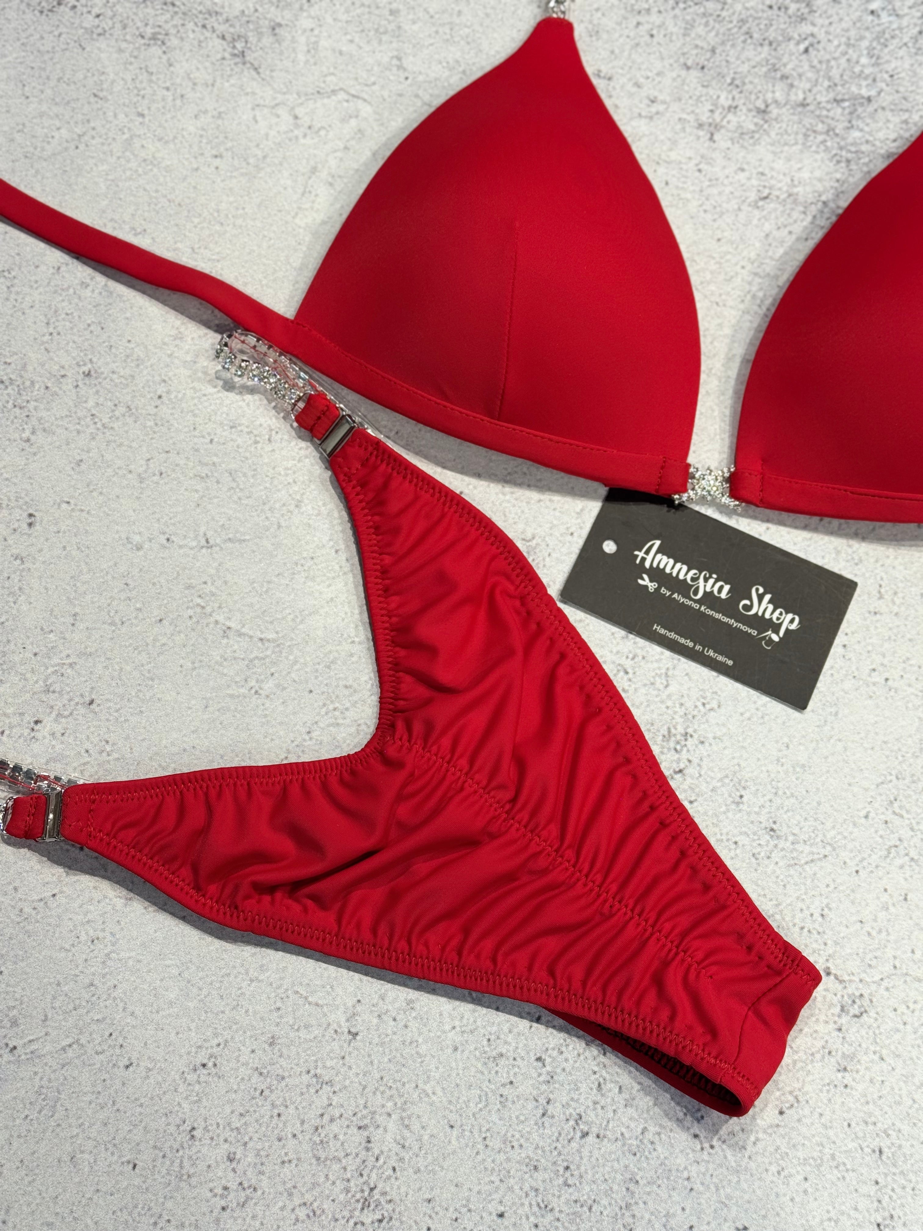 (Copy) Base bikini, Fitness Bikini - Bodybuilding Bikini - Swarovski Bikiki - IFBB Competition Bikini - Posing Suit - Fitness Suit