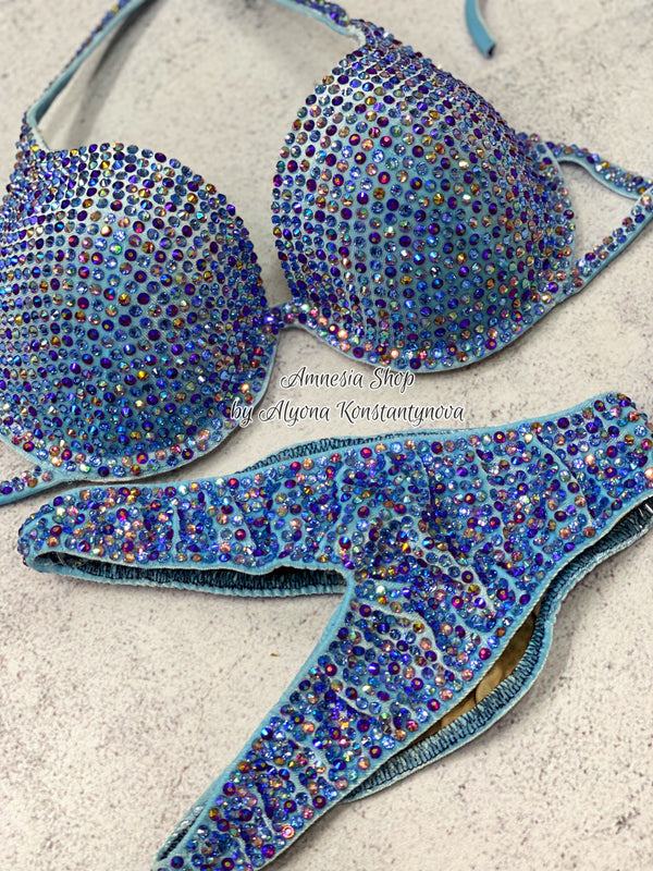 Fitness Bikini - WBFF - Competition Bikini - Bikini Suit - IFBB Bikini Suit - Clothing Bikini