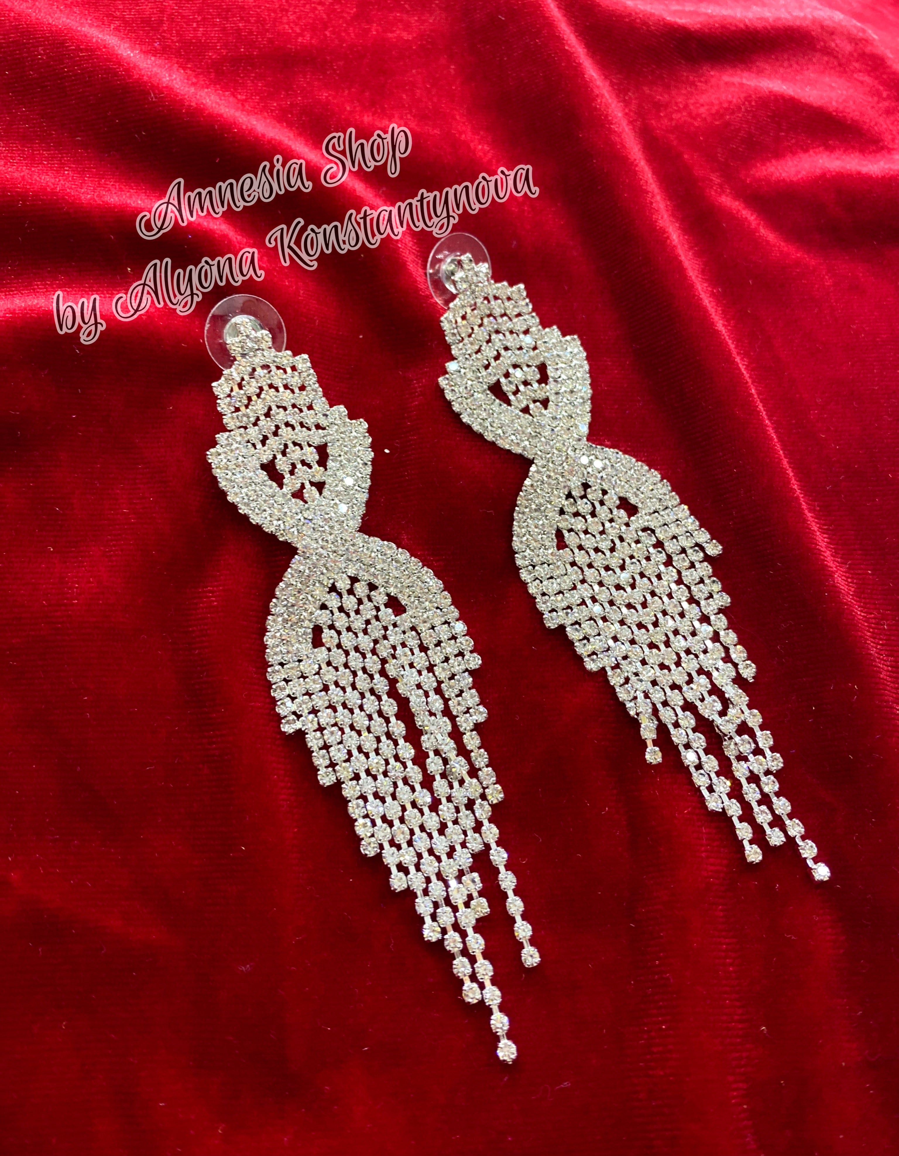 Style 1 - Luxurious crystal earrings