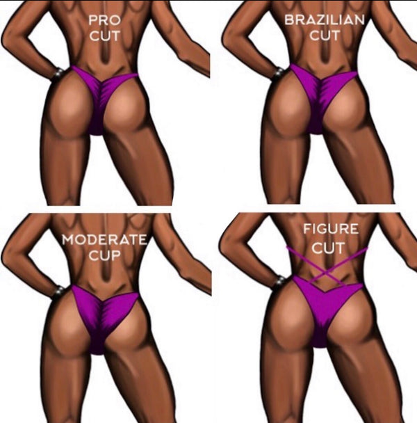 #03 One Size - Bra C/32D/34D, Bottoms Pro