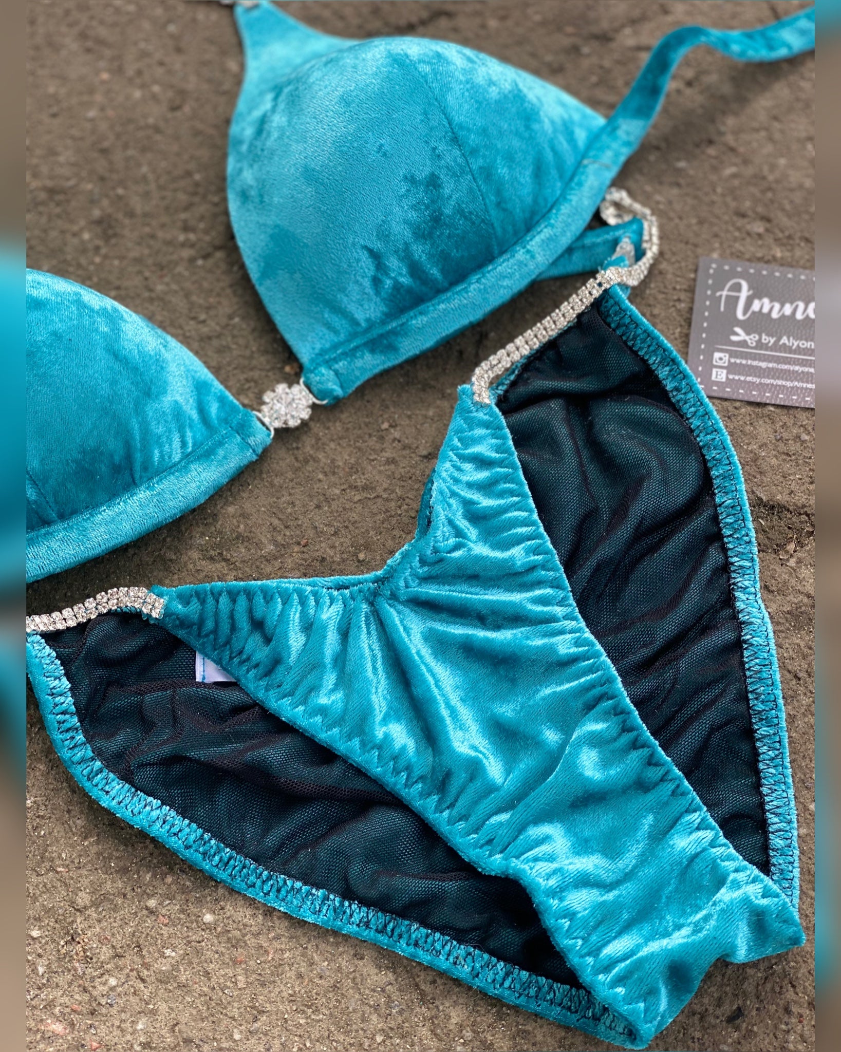 Base bikini, Fitness Bikini - Bodybuilding Bikini - Swarovski Bikiki - IFBB Competition Bikini - Posing Suit - Fitness Suit