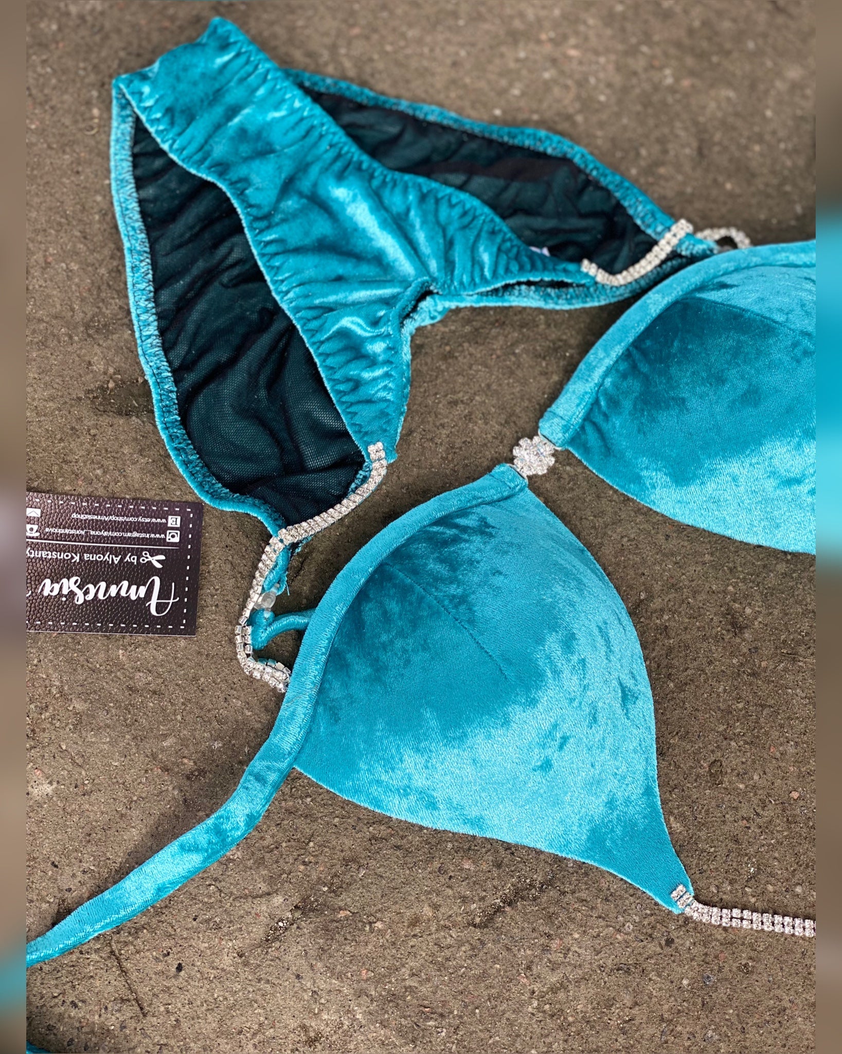 Base bikini, Fitness Bikini - Bodybuilding Bikini - Swarovski Bikiki - IFBB Competition Bikini - Posing Suit - Fitness Suit