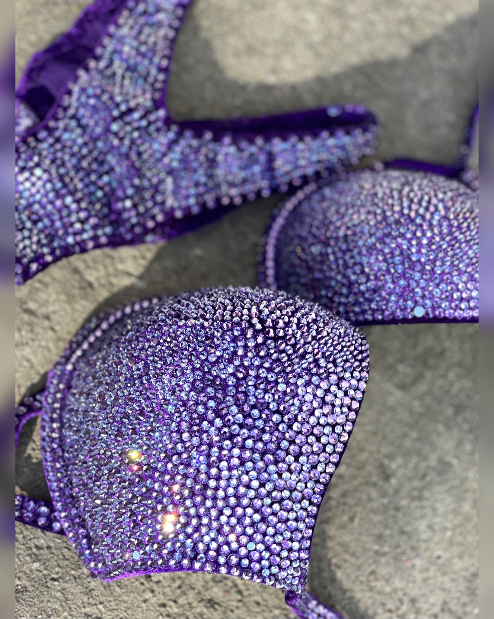 Fitness Bikini - Bodybuilding Bikini - NPC Bikini - IFBB Competition Bikini - Crystal Competition Bikini Suit - Sexy Set - Fitness Suit