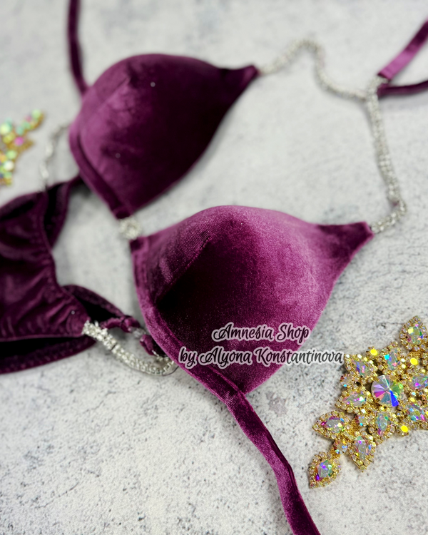 (Copy) Base bikini, Fitness Bikini - Bodybuilding Bikini - Swarovski Bikiki - IFBB Competition Bikini - Posing Suit - Fitness Suit