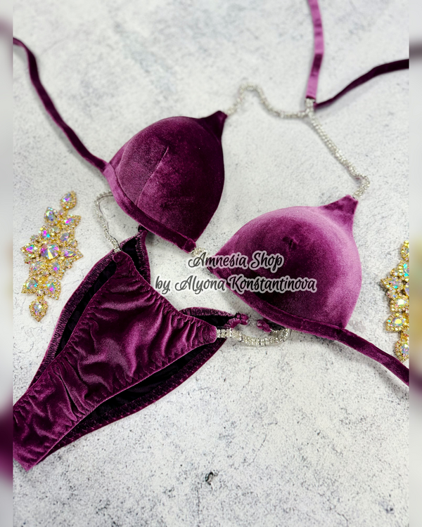 (Copy) Base bikini, Fitness Bikini - Bodybuilding Bikini - Swarovski Bikiki - IFBB Competition Bikini - Posing Suit - Fitness Suit