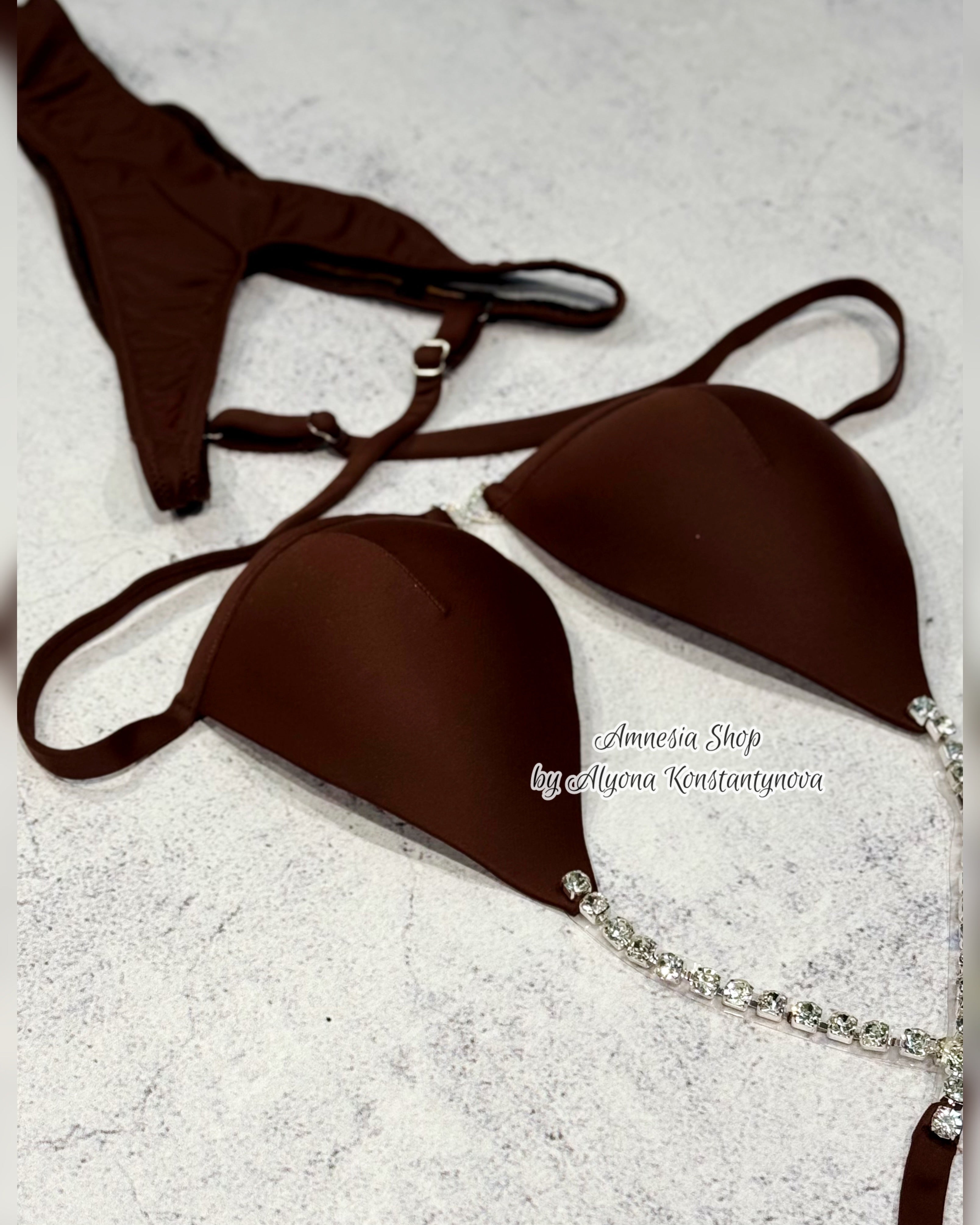 Base of Figure bikini, Fitness Bikini - Bodybuilding Bikini - Swarovski Bikiki - IFBB Competition Bikini - Posing Suit - Fitness Suit