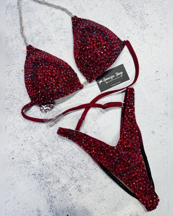 #45 One Size - Bra D/32E,  Bottoms Moderate Figure Cut