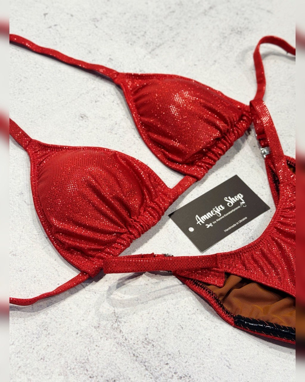 Red Base Fit Model Bikini Suit, Posing Competition