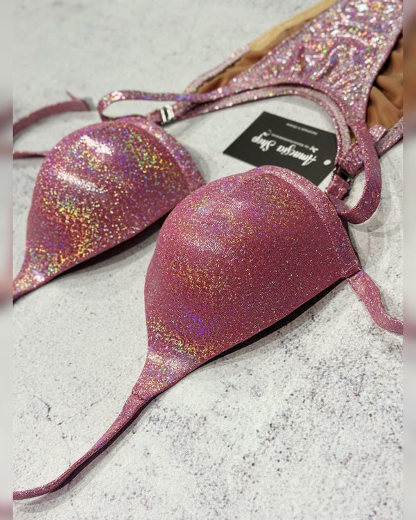 Pink Base Fit Model Bikini Suit, Posing Competition (Copy)