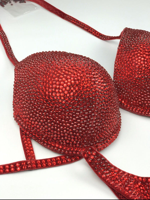 Fitness Bikini - Bodybuilding Bikini - NPC Bikini - IFBB Competition Bikini - Crystal Competition Bikini Suit - Sexy Set - Fitness Suit - Amnesia Shop