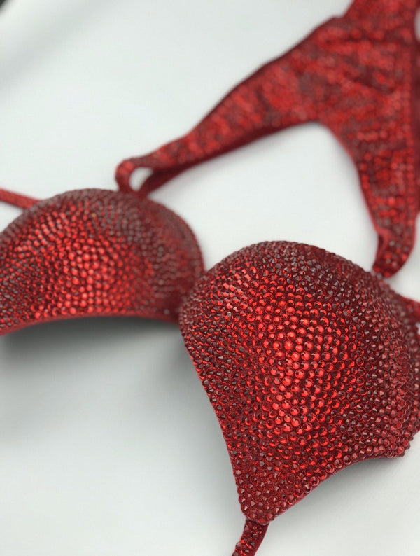 Fitness Bikini - Bodybuilding Bikini - NPC Bikini - IFBB Competition Bikini - Crystal Competition Bikini Suit - Sexy Set - Fitness Suit - Amnesia Shop