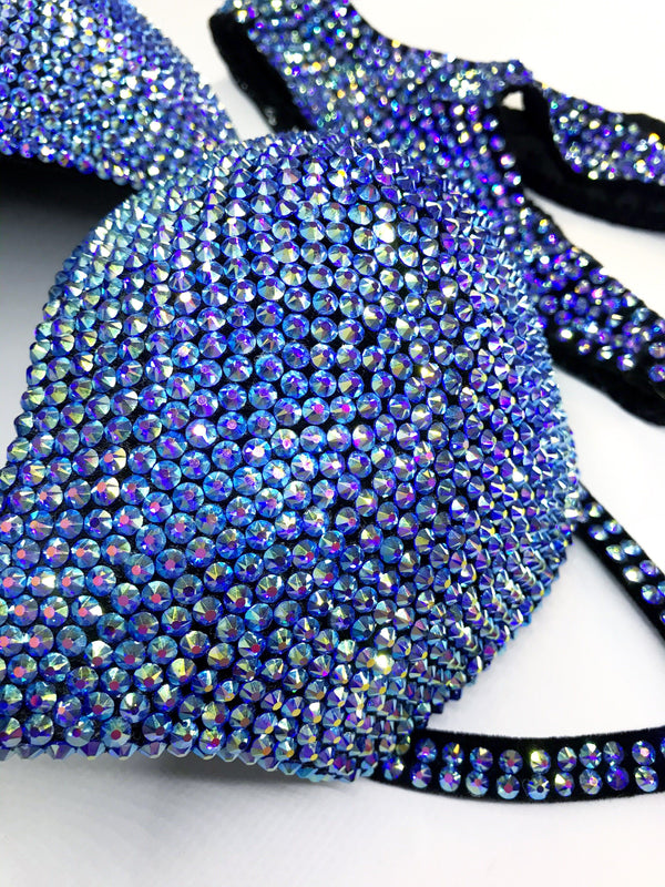 Fitness Bikini - NPC Bikini - IFBB Competition Bikini - Swarovski Competition Bikini - Sexy Set - Fitness Suit - Amnesia Shop