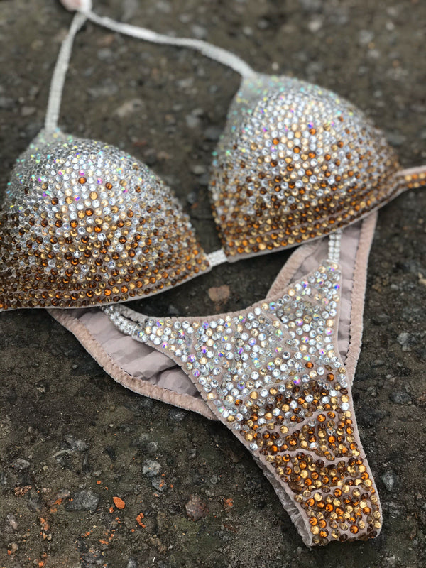 Bodybuilding Bikini Set, Competition Set, Figure Bikini, Bikini Suit, Competition Bikini, Sexy Set, Swimsuit - Amnesia Shop