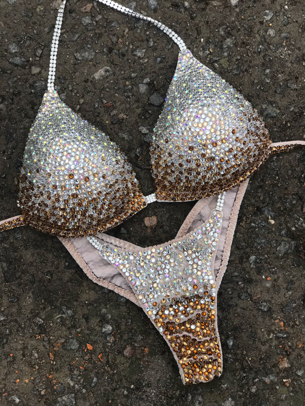 Bodybuilding Bikini Set, Competition Set, Figure Bikini, Bikini Suit, Competition Bikini, Sexy Set, Swimsuit - Amnesia Shop