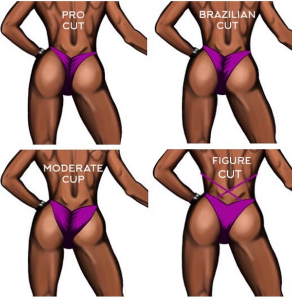 #46 One Size - Bra A/B/C, Bottoms Brazillian