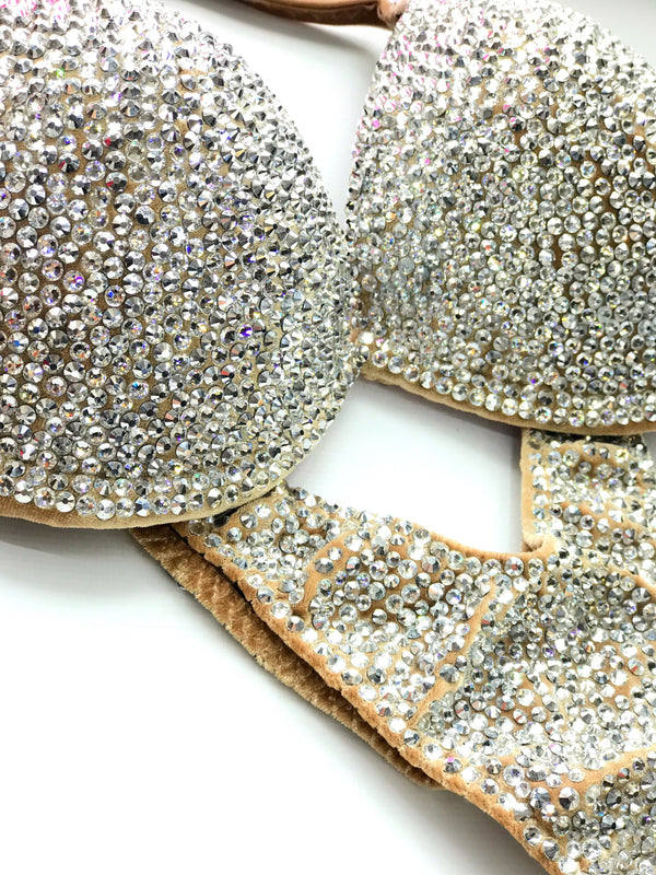 Fitness Bikini - Bodybuilding Bikini - NPC Bikini - IFBB Competition Bikini - Crystal Competition Bikini Suit - Sexy Set - Fitness Suit - Amnesia Shop