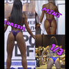 Competition Bikini Set - Rhinestone Fitness - NPC - IFBB - WBFF - Figure Competition Suit - Posing Suit - Swarosvki Rhinestones Bodybuilding - Amnesia Shop